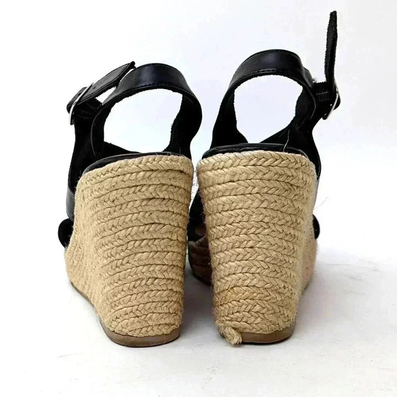 AE Outfitters Platform Espadrille Wedge Sandals - 8.5 - Picture 5 of 11